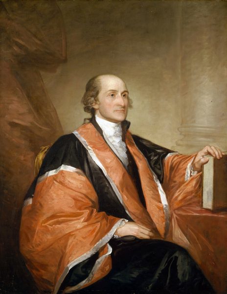 Portrait of John Jay, first Chief Justice of the U.S. Supreme Court