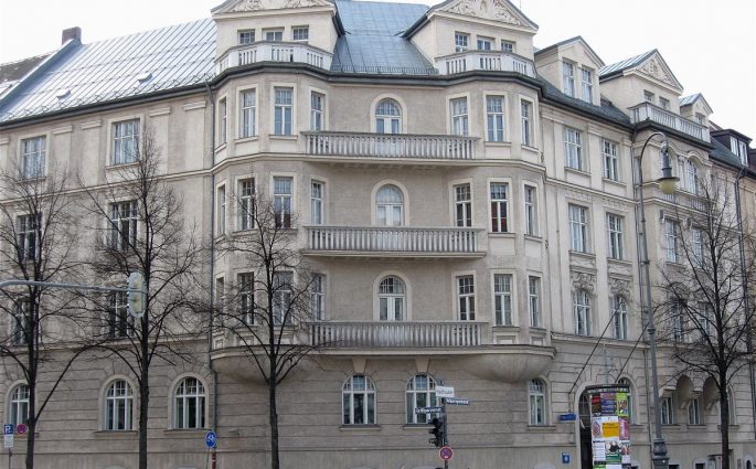 Hitler's former apartment in Munich