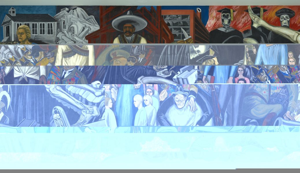 The Epic of American Civilization (wall mural detail), 1932–34, José Clemente Orozco (Hood Museum of Art, Dartmouth College: Commissioned by the Trustees of Dartmouth College), © Jose Clemente Orozco/Artists Rights Society (ARS), New York/SOMAAP, Mexico City