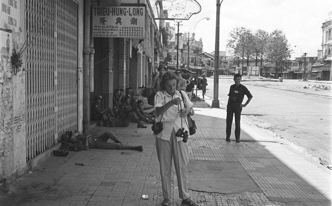 Clare Hollingworth in Saigon